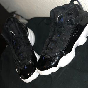 Jordan 6 Rings BLACK/HYPER ROYAL